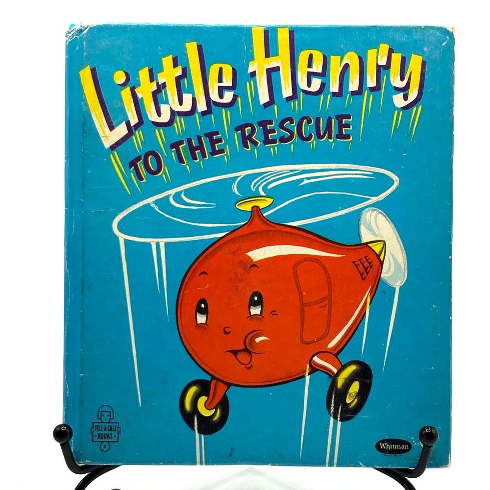 VTG 1945 Little Henry to the Rescue by Eleanor Graham, Whitman Tell-A-Tale Bk
